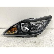 Фара FORD FOCUS II 08-11 лев черная SAT
